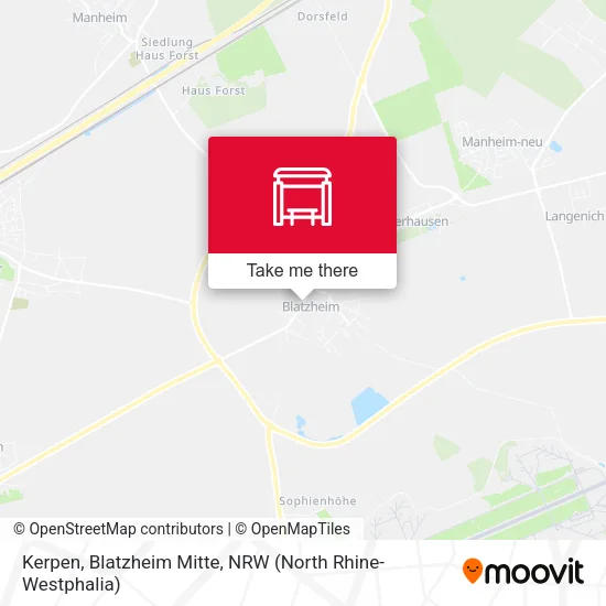 Карта Kerpen, Blatzheim Mitte