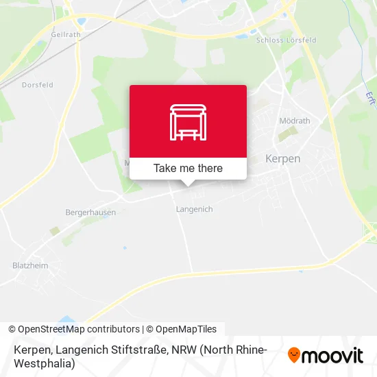Карта Kerpen, Langenich Stiftstraße