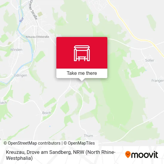 Карта Kreuzau, Drove am Sandberg