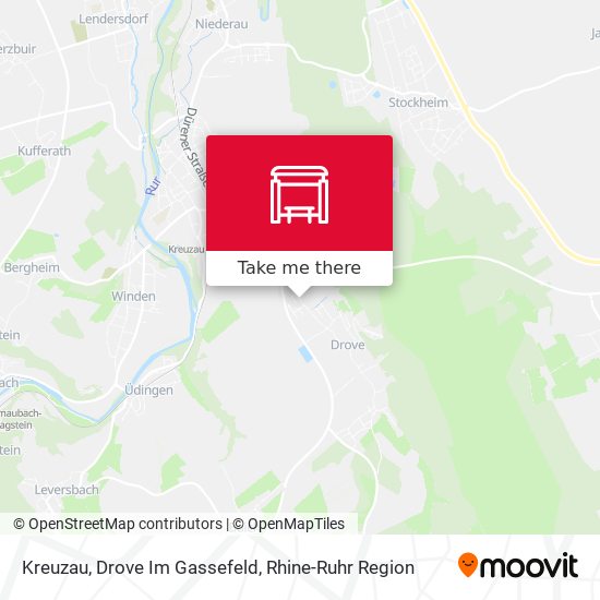 Kreuzau, Drove Im Gassefeld map