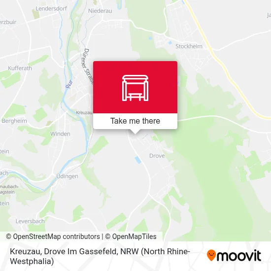 Kreuzau, Drove Im Gassefeld map