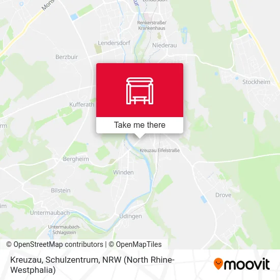 Kreuzau, Schulzentrum map