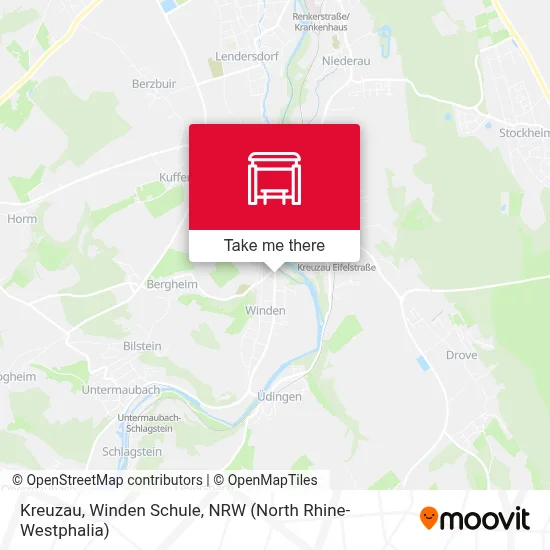 Kreuzau, Winden Schule map