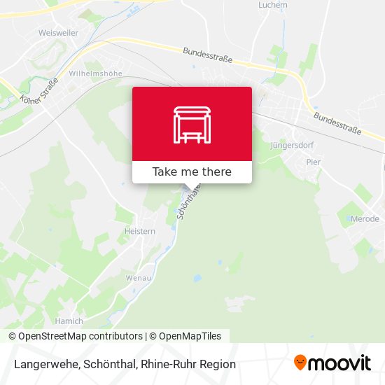 Langerwehe, Schönthal map