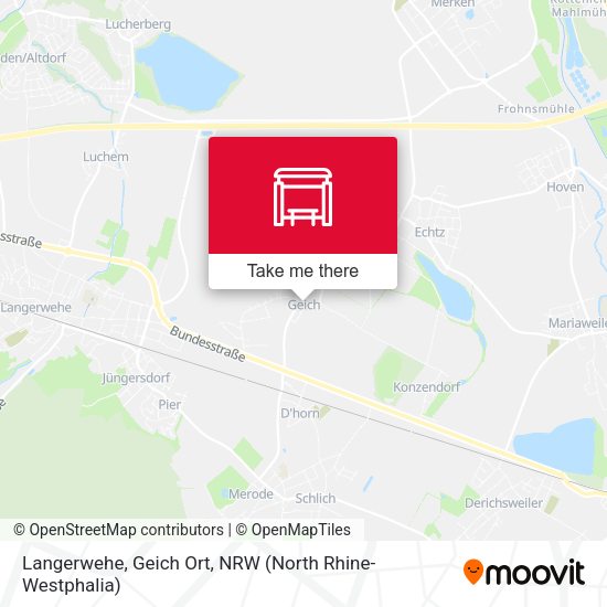 Карта Langerwehe, Geich Ort