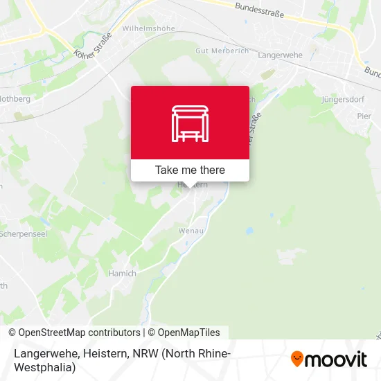 Карта Langerwehe, Heistern