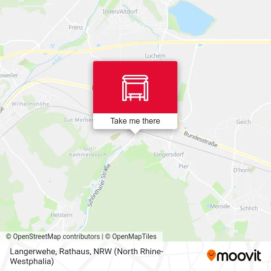 Langerwehe, Rathaus map