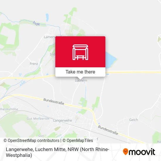 Карта Langerwehe, Luchem Mitte