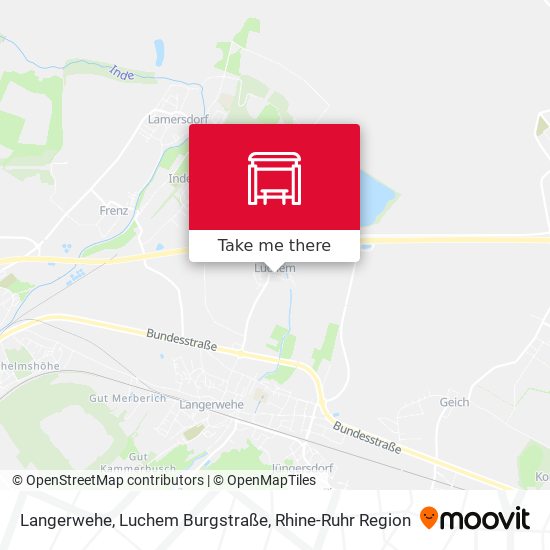 Langerwehe, Luchem Burgstraße map