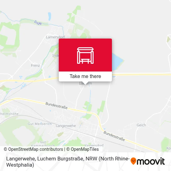 Langerwehe, Luchem Burgstraße map