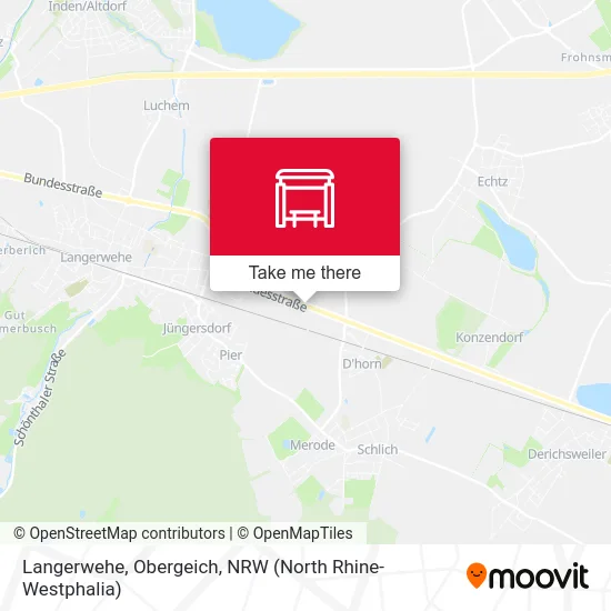 Langerwehe, Obergeich map