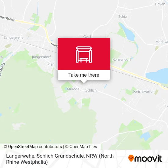 Langerwehe, Schlich Grundschule map