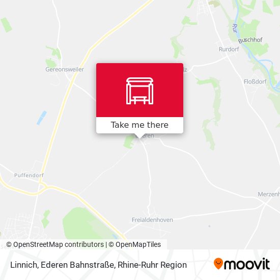 Linnich, Ederen Bahnstraße map