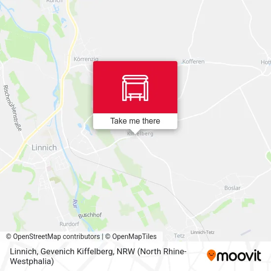 Карта Linnich, Gevenich Kiffelberg