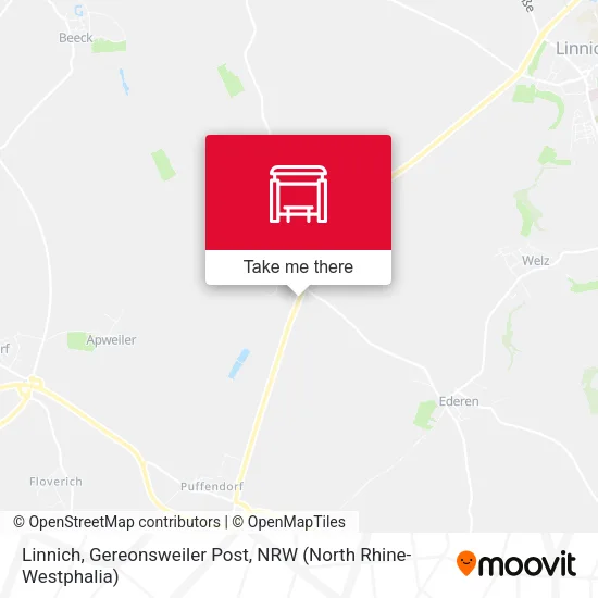 Карта Linnich, Gereonsweiler Post