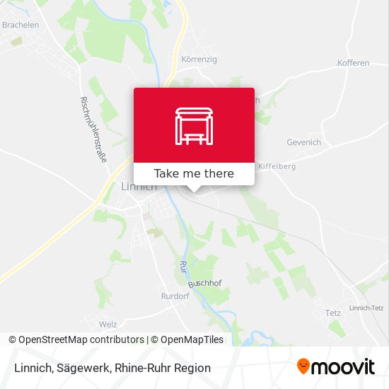 Linnich, Sägewerk map