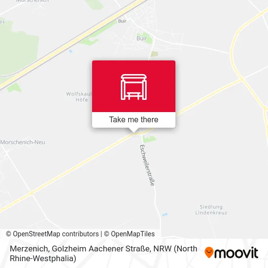 Карта Merzenich, Golzheim Aachener Straße