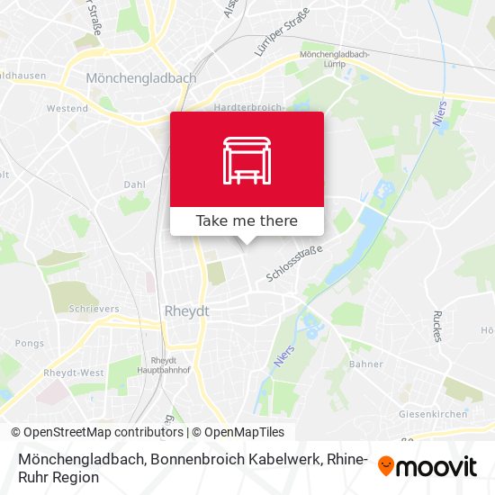 Mönchengladbach, Bonnenbroich Kabelwerk map