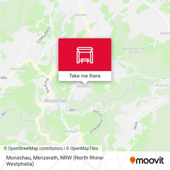 Карта Monschau, Menzerath