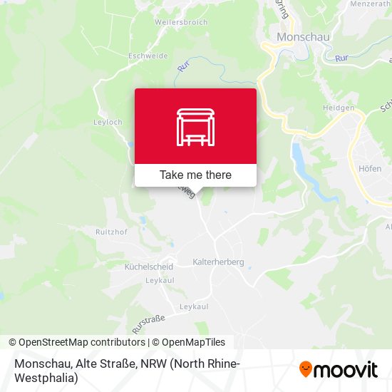 Карта Monschau, Alte Straße