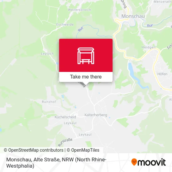 Карта Monschau, Alte Straße