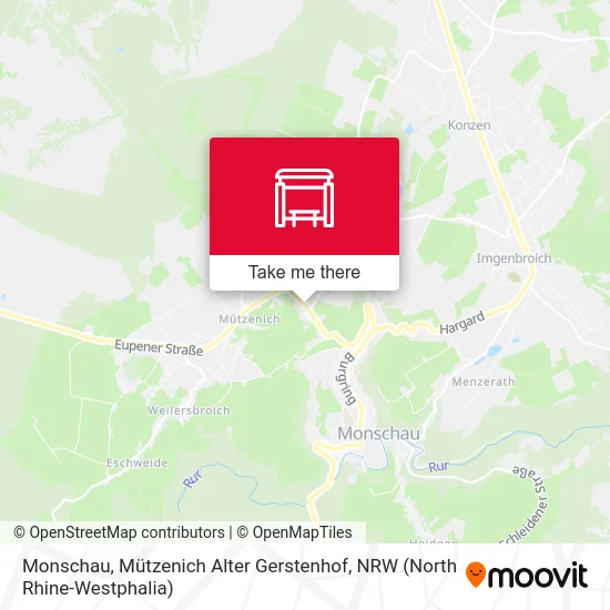 Карта Monschau, Mützenich Alter Gerstenhof