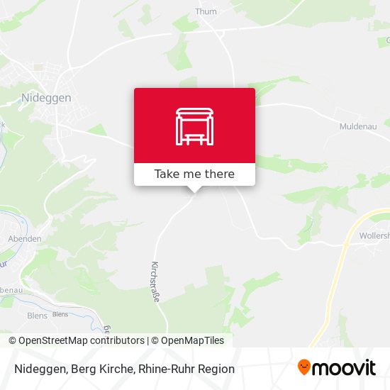 Nideggen, Berg Kirche map