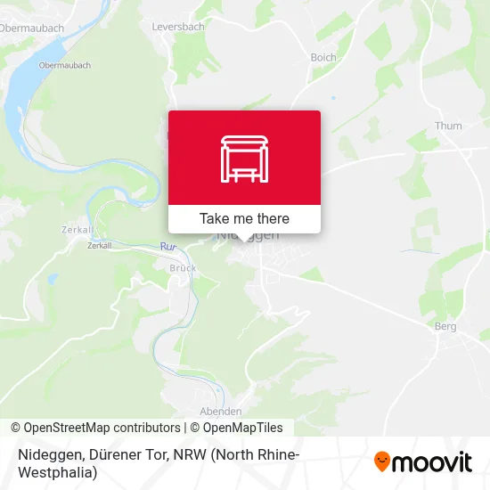 Nideggen, Dürener Tor map