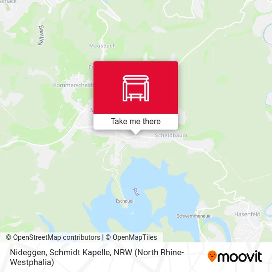 Nideggen, Schmidt Kapelle map