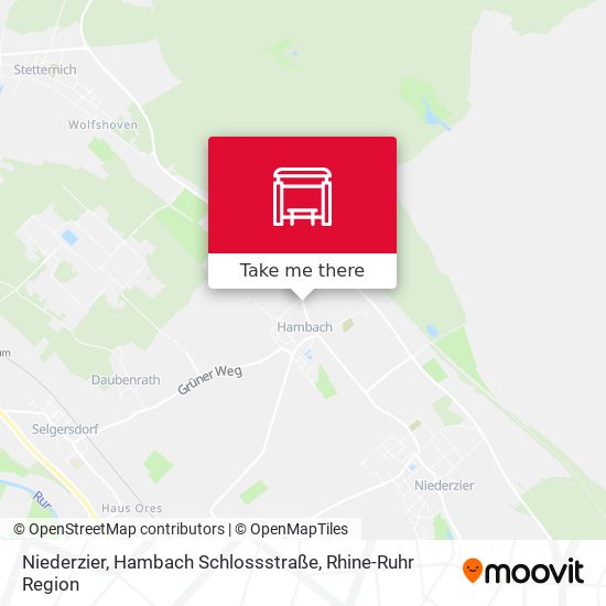 Niederzier, Hambach Schlossstraße map