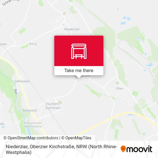 Карта Niederzier, Oberzier Kirchstraße