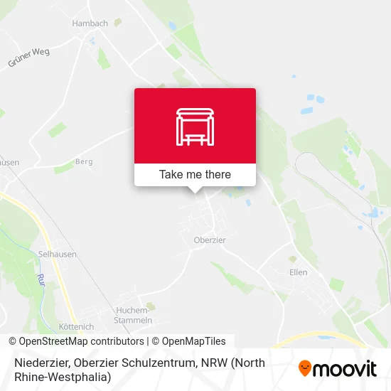 Карта Niederzier, Oberzier Schulzentrum