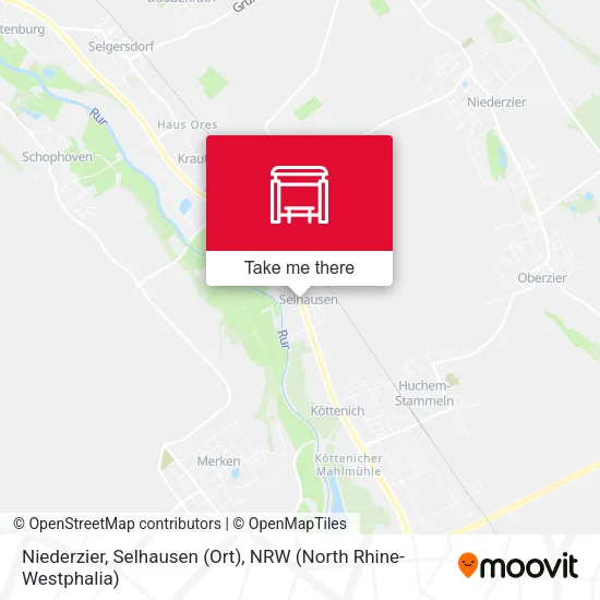 Карта Niederzier, Selhausen (Ort)