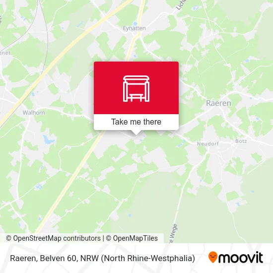 Карта Raeren, Belven 60