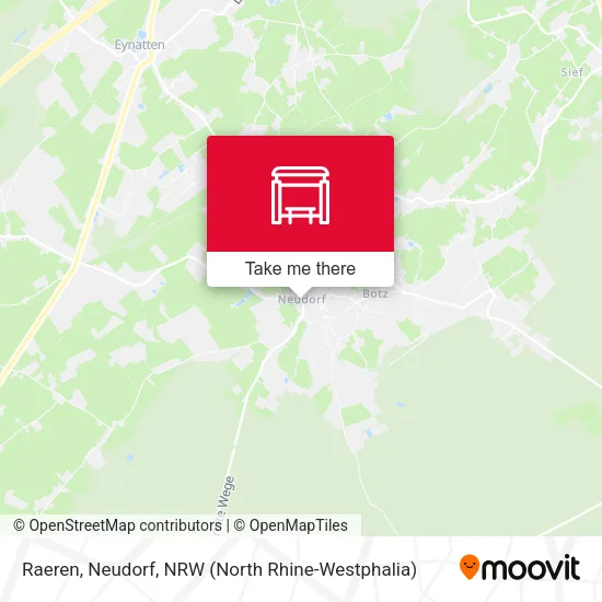 Карта Raeren, Neudorf