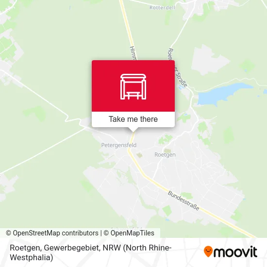 Карта Roetgen, Gewerbegebiet