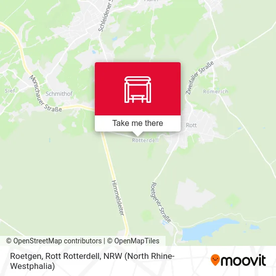 Карта Roetgen, Rott Rotterdell