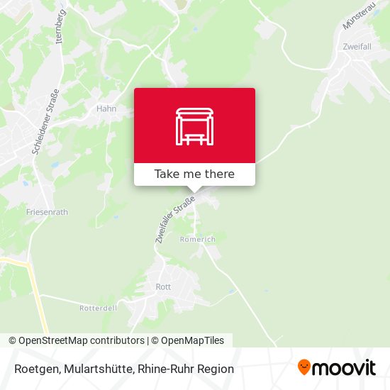 Roetgen, Mulartshütte map