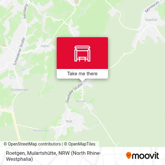Roetgen, Mulartshütte map