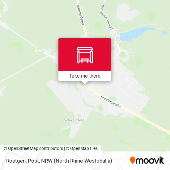 Карта Roetgen, Post