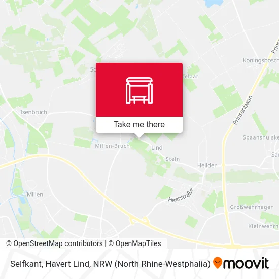 Карта Selfkant, Havert Lind