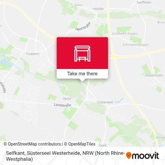 Selfkant, Süsterseel Westerheide map