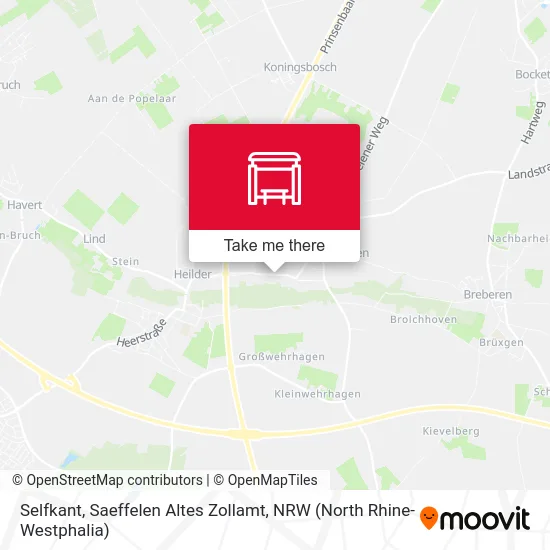 Карта Selfkant, Saeffelen Altes Zollamt