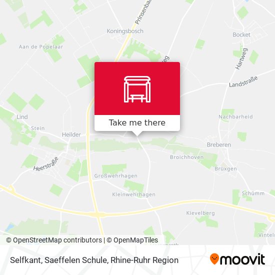Selfkant, Saeffelen Schule map