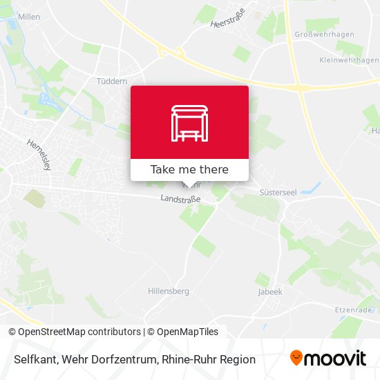Selfkant, Wehr Dorfzentrum map