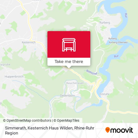 Simmerath, Kesternich Haus Wilden map