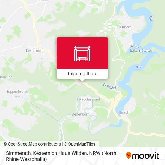 Simmerath, Kesternich Haus Wilden map