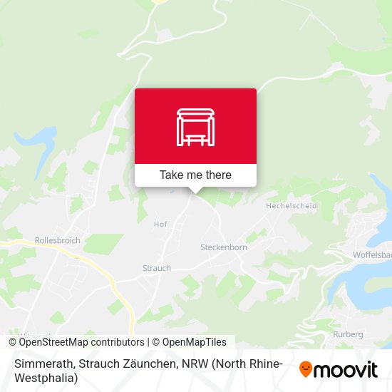 Карта Simmerath, Strauch Zäunchen