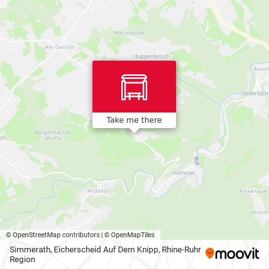Simmerath, Eicherscheid Auf Dem Knipp map
