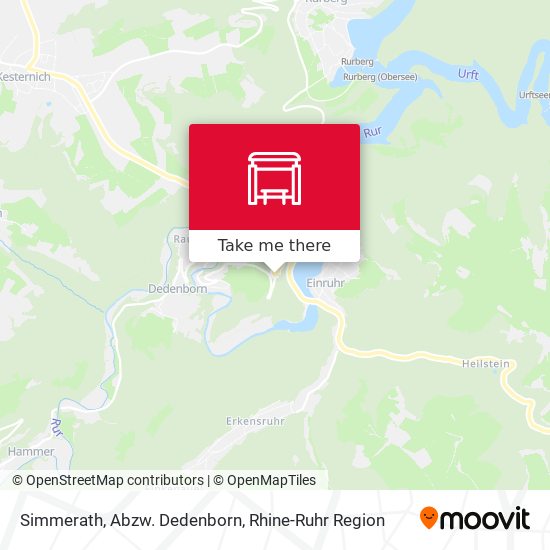 Simmerath, Abzw. Dedenborn map